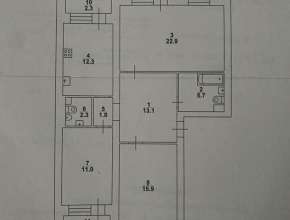 ул. Белоглинская, д. 154/156 - купить 3-комнатную квартиру, Саратов 577262