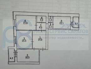 проезд Нагорный 5-й - купить квартиру, Саратов 579335