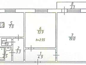 ул. Уфимцева - купить 2-комнатную квартиру, Саратов 580049
